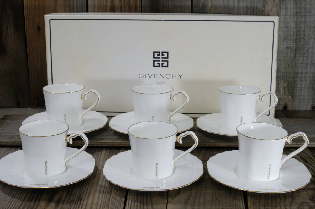 ジバンシー 6客セット コーヒーカップ&ソーサー GIVENCHY メルカリ 
