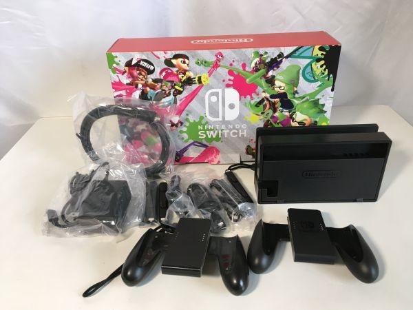 驚きの破格値，驚きの破格値，HOT Y100N10C110 Nintendo Switch ドック他純正付属品 スプラトゥーン2セット箱セット HAC-007 HAC-002 WUP-008 HAC-011(ニンテンドースイッチアクセサリー)｜売買されたオークション情報、yahooの商品情報をアー ニンテンドースイッチアクセサリー
