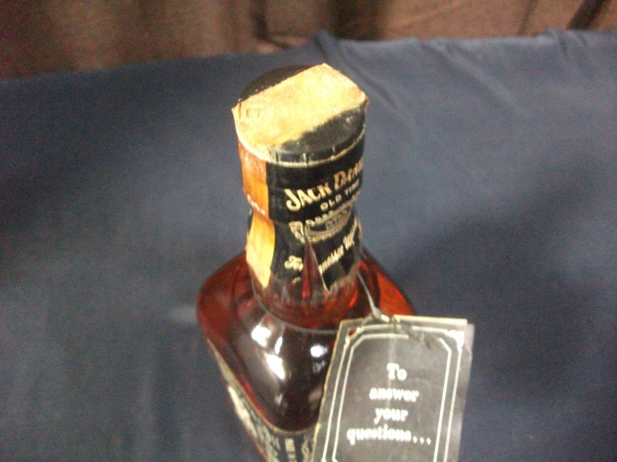 ☆未開栓☆古酒☆JACK DANIEL'S OLD TIME NO.7☆ジャックダニエル
