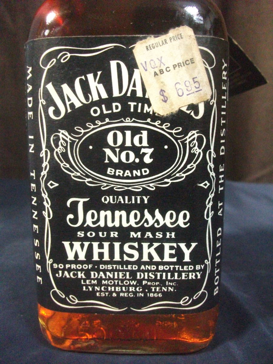 ☆未開栓☆古酒☆JACK DANIEL'S OLD TIME NO.7☆ジャックダニエル