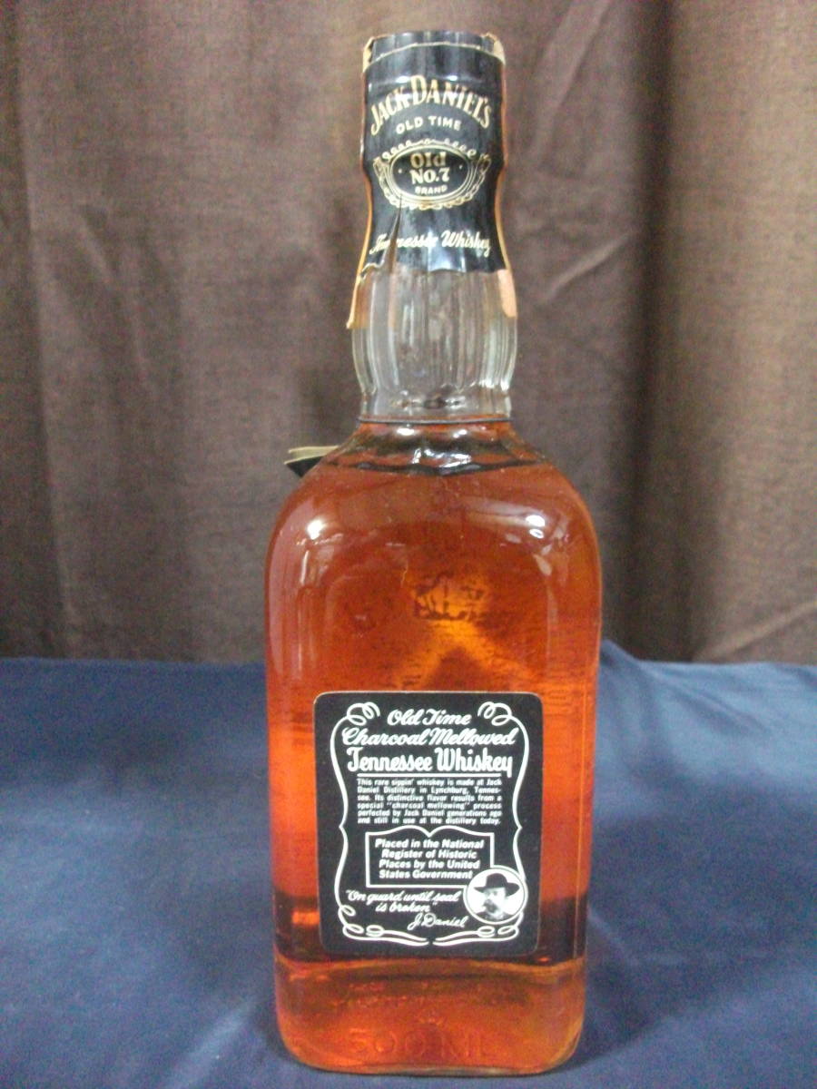 【超希少・古酒】ジャックダニエルズ オールドタイム オールドNo.7 ☆未開栓☆古酒☆JACK DANIEL'S OLD TIME NO.7☆ジャックダニエル