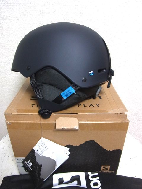 新品，高品質 SALOMON サロモン BRIGADE ブリゲイド Mサイズ スキーヘルメット スノーボードヘルメット 2019-20年モデル L40537100(ヘルメット)｜売買されたオークション情報、yahooの商品情報をアーカイブ公開 - オ ヘルメット
