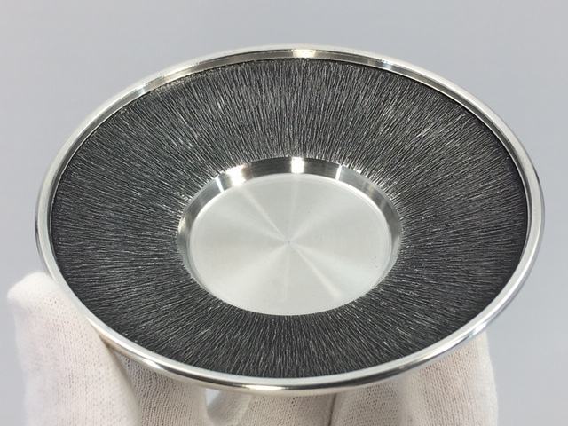 未使用品　錫半手造り　嵯峨野　茶器一式　　煎茶道具　茶器揃　錫製品 茶入 本錫 錫半 茶器揃 錫製 浪華 嵯峨野 煎茶道具 茶心