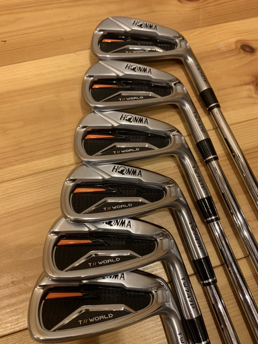 アイアン TOUR WORLD TW747 ホンマ tw747p 950の通販 6〜11番 TOURWORLDTW747Pアイアンセット 6本組 スチール P 950GH P｜ホンマゴルフ｜アイアンセット｜NSプロ950GH | アイアン(6本セット)