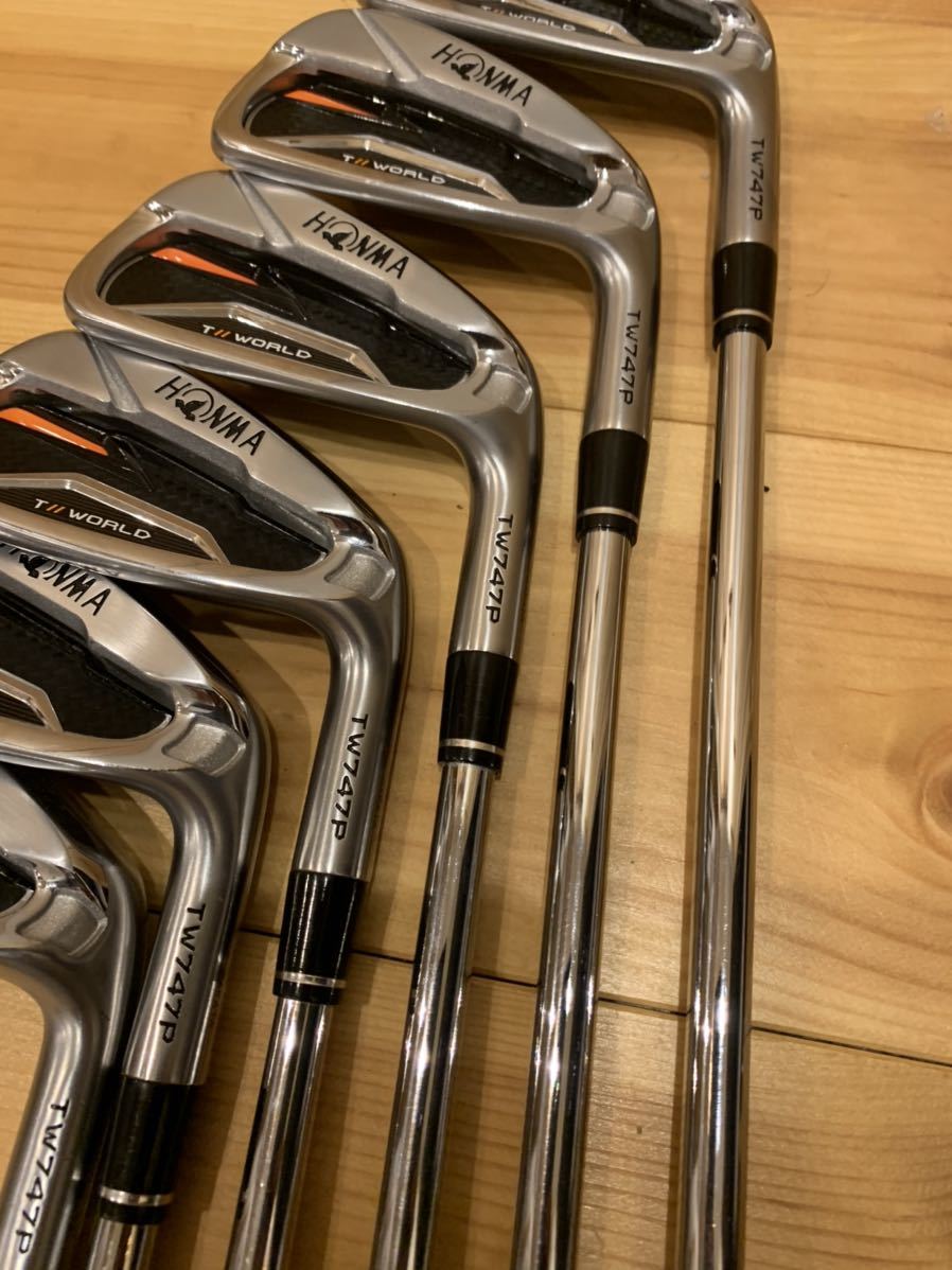 アイアン TOUR WORLD TW747 ホンマ tw747p 950の通販 6〜11番 TOURWORLDTW747Pアイアンセット 6本組 スチール P 950GH P｜ホンマゴルフ｜アイアンセット｜NSプロ950GH | アイアン(6本セット)