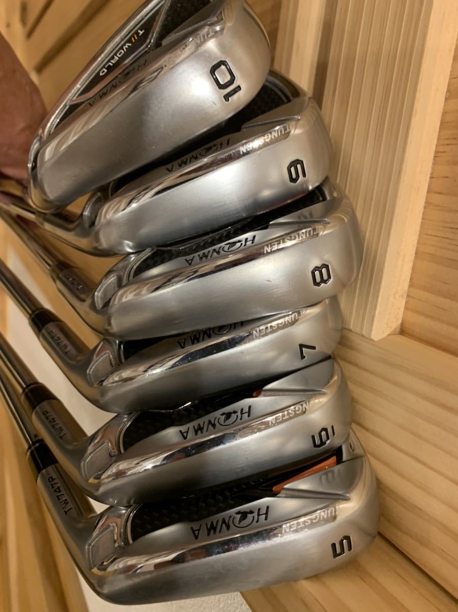 アイアン TOUR WORLD TW747 ホンマ tw747p 950の通販 6〜11番 TOURWORLDTW747Pアイアンセット 6本組 スチール P 950GH P｜ホンマゴルフ｜アイアンセット｜NSプロ950GH | アイアン(6本セット)