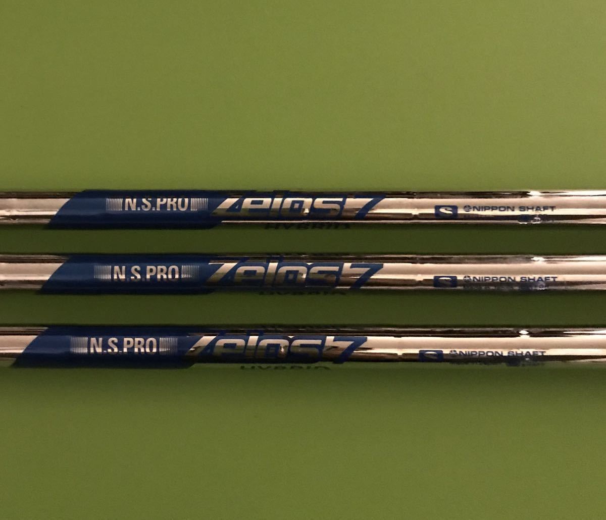 限定セール，新作登場 日本シャフト NS PRO Zelos7 Hybrid シャフトのみ 3本(日本シャフト)｜売買されたオークション情報、yahooの商品情報をアーカイブ公開 - オークファン 部品