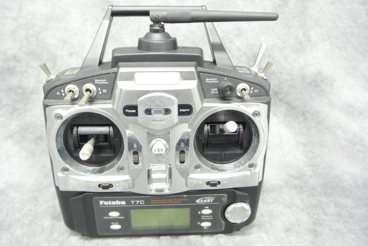 Futaba T7C 2.4GHz ラジコン コントローラー プロポ 送信機☆ジャンク