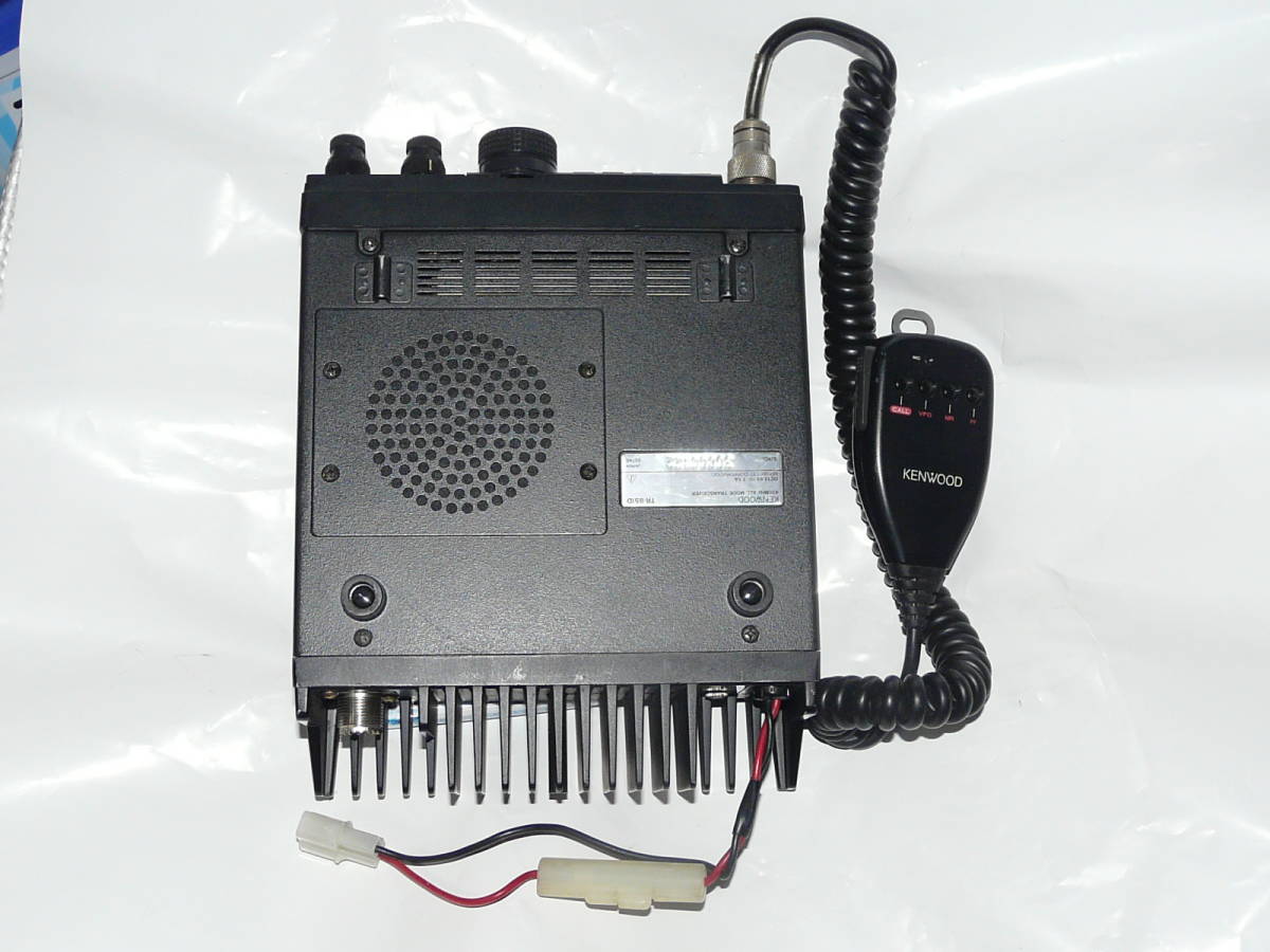 ☆ KENWOOD ケンウッド 430MHz オールモード TR-851D ハイパワー 機 マイク付中古動作品_4