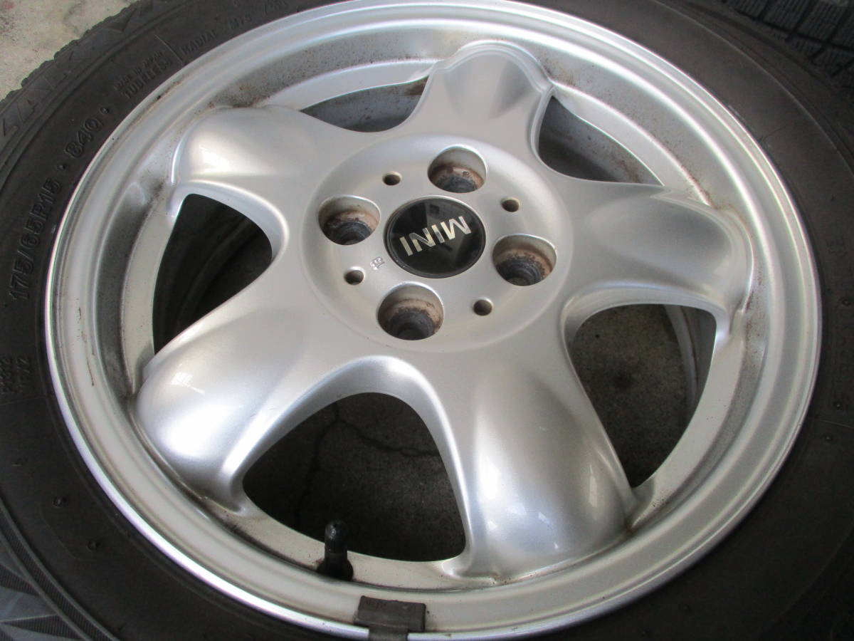ミニ純正 175/65R15 スタッドレス PCD100 5．5J 