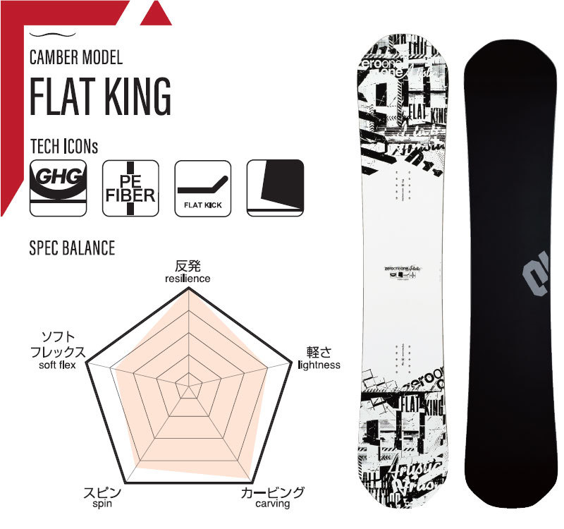 FLAT KING 20-21 SPIN 011 011Artistic Artistic ⁄ ゼロワンワン