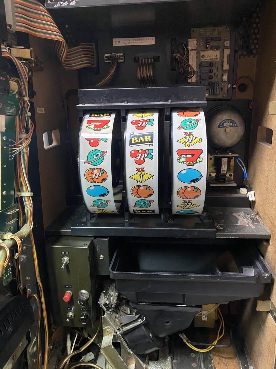 名機】スーパープラネット 3号機 コイン不要機仕様 パチスロ 正常動作