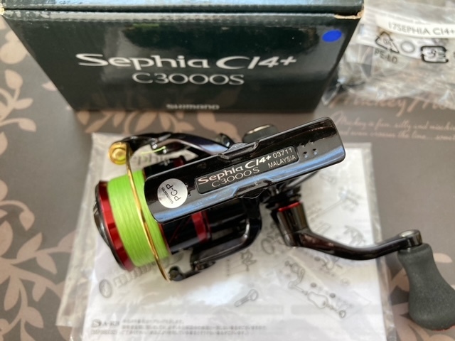 シマノ 17 Sephia セフィアCI4+ C3000S 中古