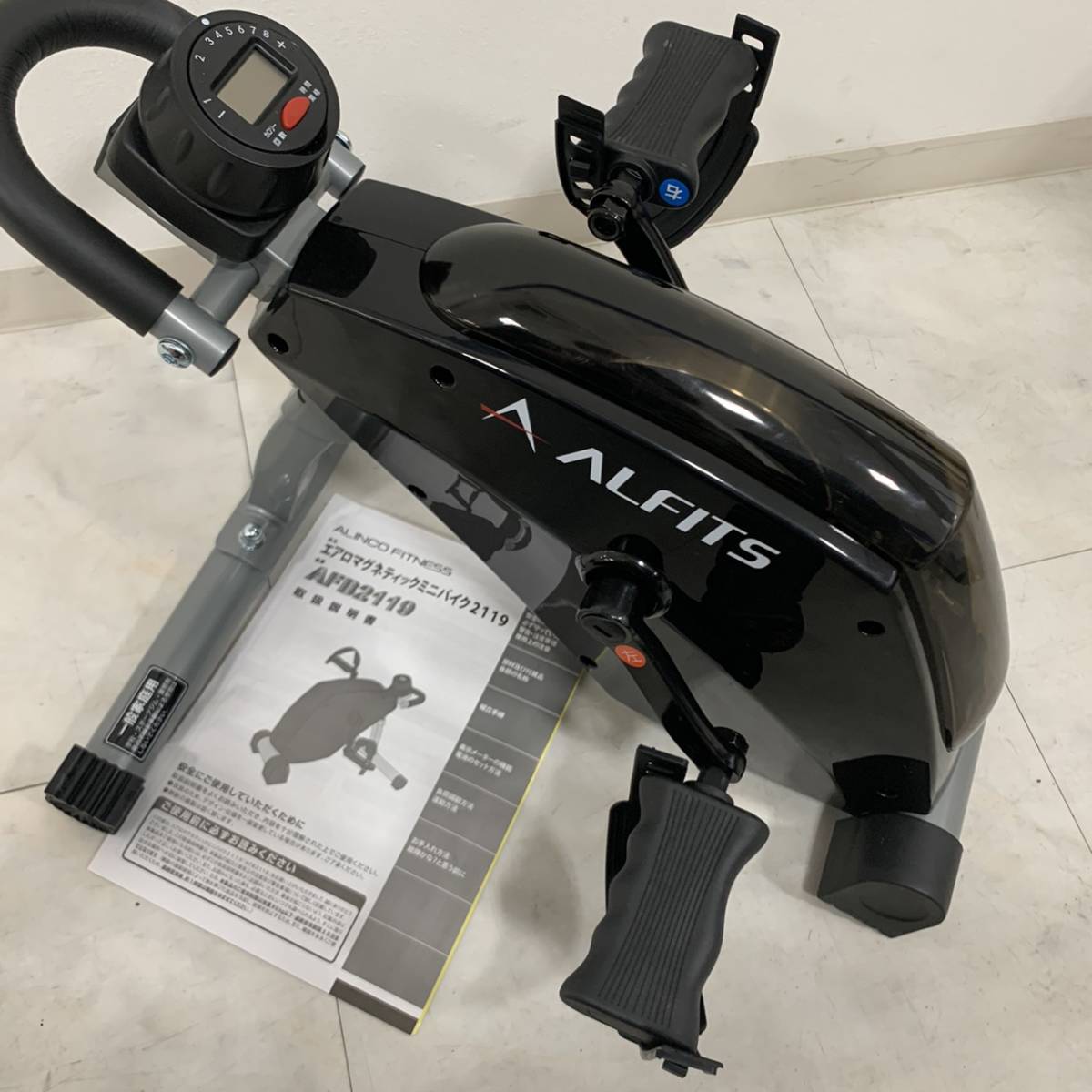  ALINCO アルインコ エアロマグネティックミニバイク 2119 AFB2119 ALFITS フィットネス エクササイズ 品(バイク)｜売買されたオークション情報、yahooの商品情報をアーカイブ公開 - オークファン バイク