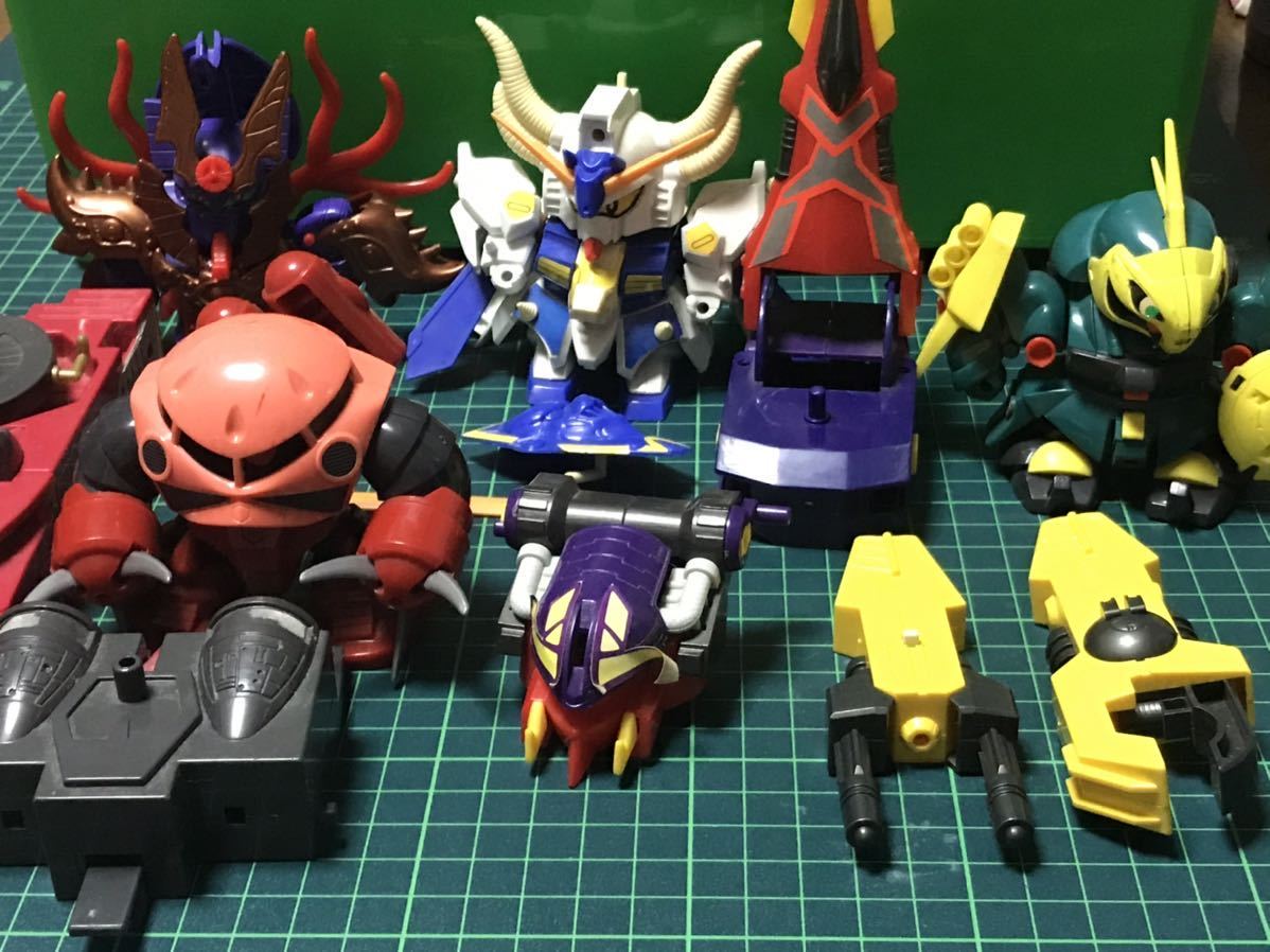  元祖SDガンダム フューラーザタリオン 海賊騎士キャプテンレッド アレックスランダー ダークアトン 他多数ジャンクパーツ(SDガンダムBB戦士)｜売買されたオークション情報、yahooの商品情報 SDガンダムBB戦士