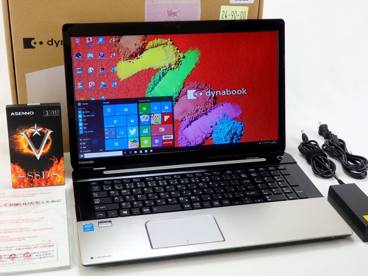 正規品，SALE ハイスペ dynabook AZ77/TG SSD1TB/Core i7-4720HQ/メモリ16GB 大迫力17.3型/フルHD/CSV液晶/WLAN/Blu-ray/BDXL/SD/MS Office2019(15インチ～)｜売買されたオークション情報、yahooの商品情報をアーカイブ公開 - オークフ 東芝