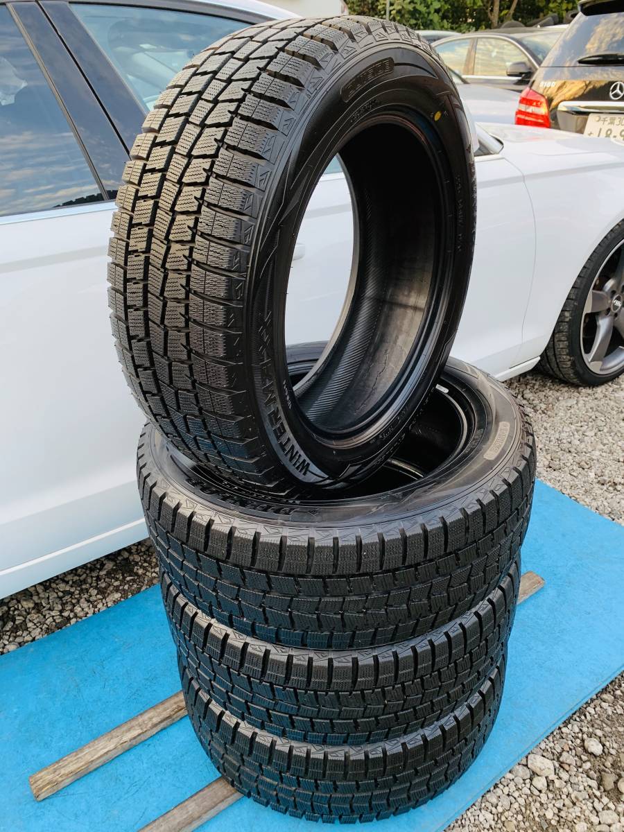中古 225／55r17 4本（スタッドレスタイヤ・ホイールセット 中古タイヤ 