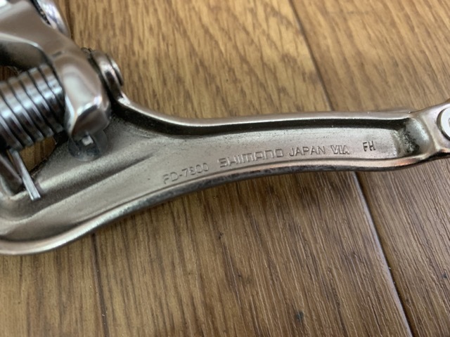 DURA-ACE SHIMANO FD-7800 「シマノ」 フロントディレイラー シマノ デュラエース JO948 フロント &frasl; - メルカリ 京都 フロントディレイラーFD−7800 京都八幡 FD-7800（中古・直付）｜鋭い変速レスポンスを誇る10