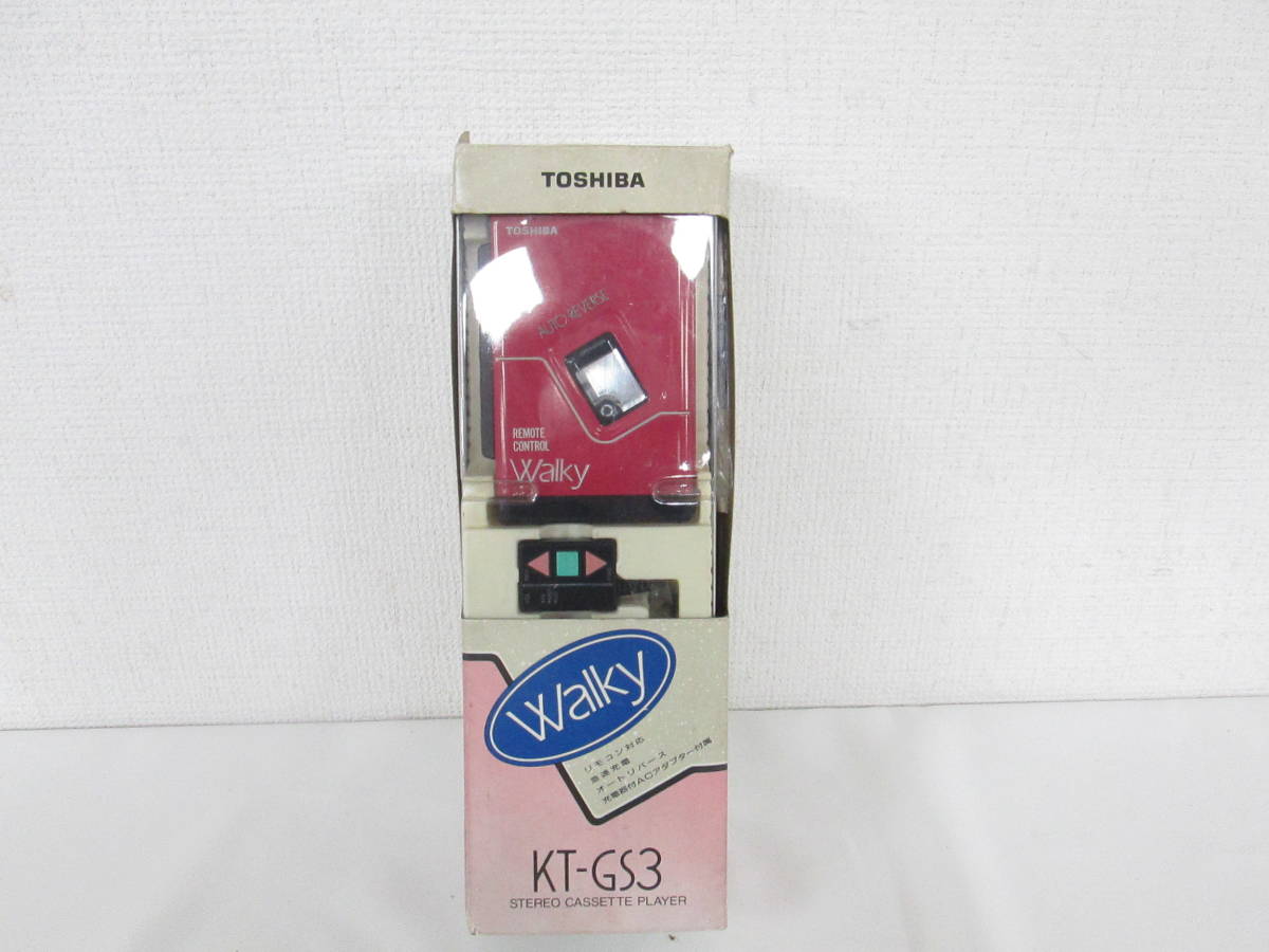 展示品 TOSHIBA Walky KT-GS3 ポータブルカセットプレーヤー 60 118812