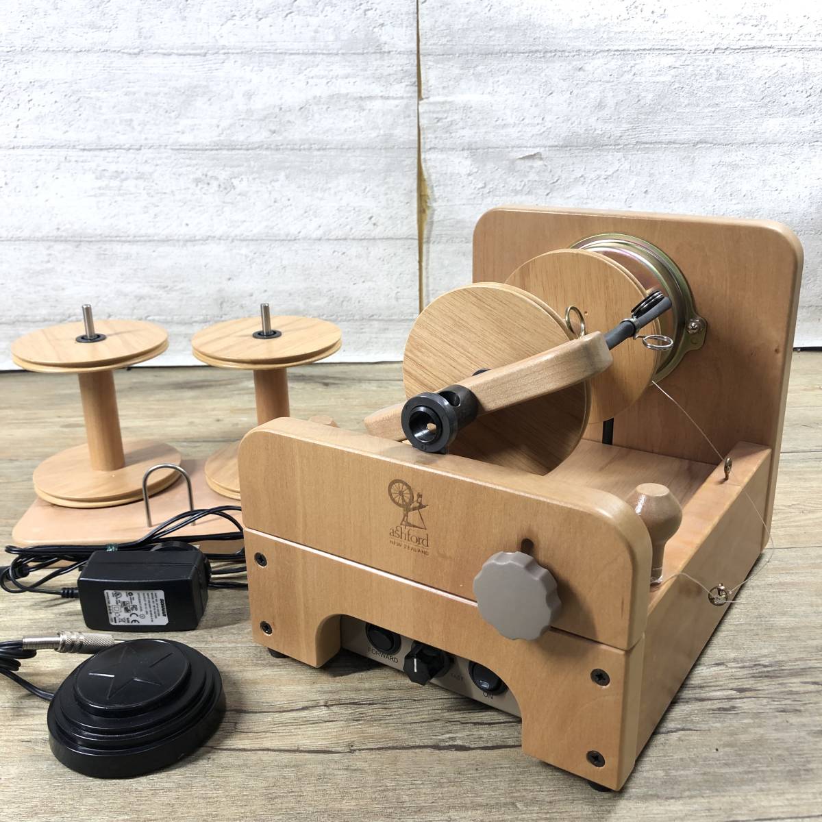 ASHFORD アシュフォード 電動スピナー 糸紡ぎ 紡ぎ車 電動 スピナー