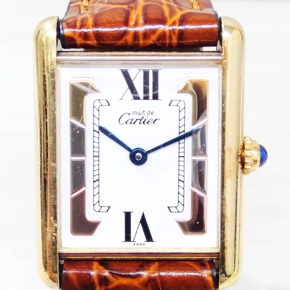 Cartier カルティエ ヴェルメイユ 590005 マストタンク ヴェルメイル 