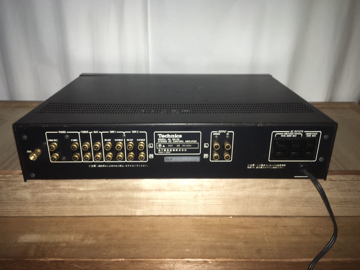 TechnicsSU-A6 コントロールアンプ Technics SU-A6 SE-A5 コントロール