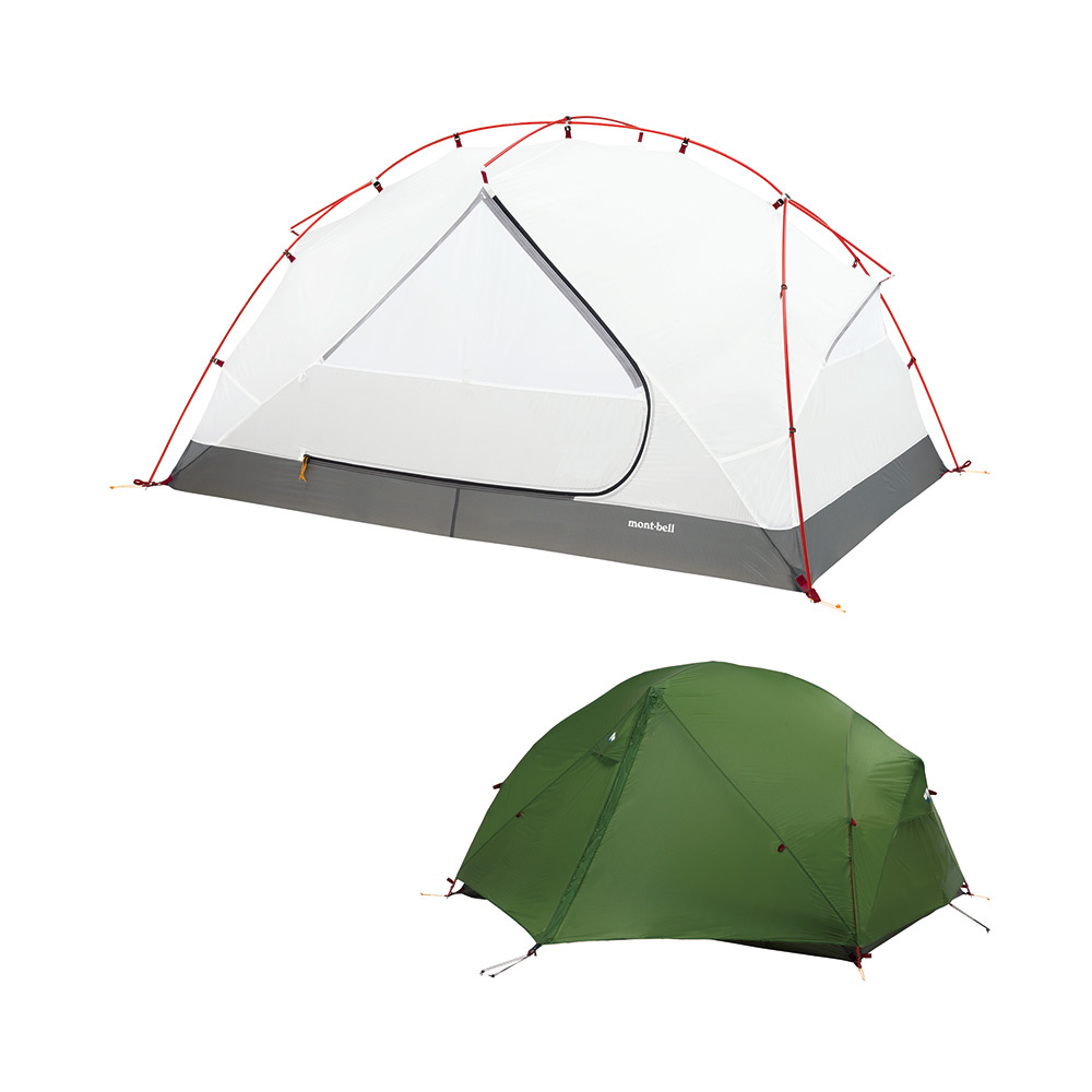 mont-bell モンベル テント ルナドーム2型 ツーリング 軽量 ソロ