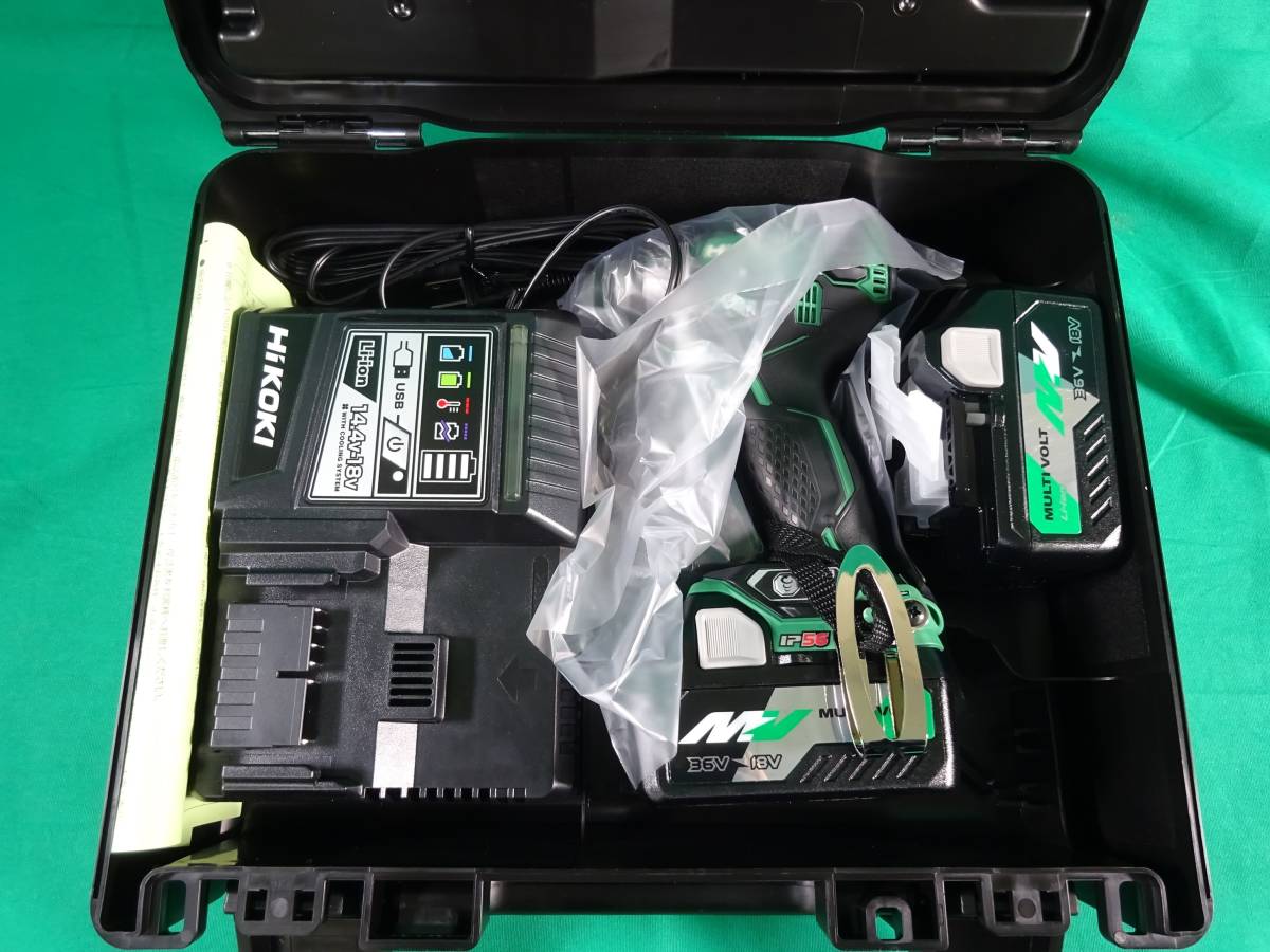 お買い得，新品 Д709 HiKOKI コードレスインパクトドライバー WH36DA 36V バッテリー2個付き 品(本体)｜売買されたオークション情報、yahooの商品情報をアーカイブ公開 - オークファン インパクトドライバ
