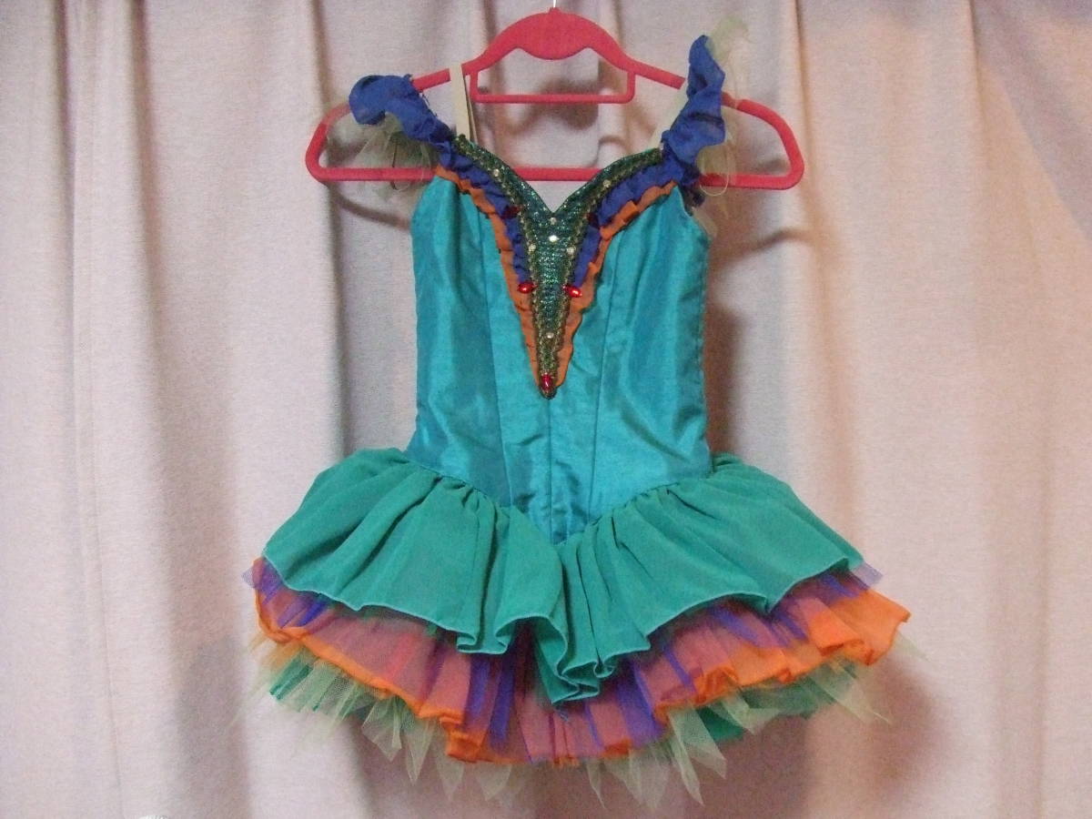 ☆チャコット【新品】クラシックチュチュ/グリーン/140－150☆￥37,510 
