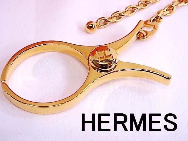 ファッション小物 HERMES フィルー エルメスグローブホルダー 手袋