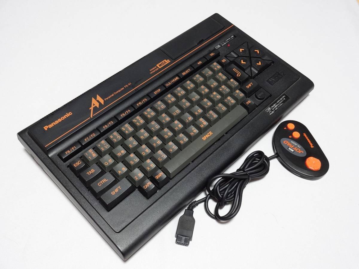 Panasonic MSX2 FS-A1 本体 ACアダプタ付き 動作確認済み MSX2 パソコン Panasonic FS-A1 本体 (純正JOY PAD付、ACアダプタ無し)