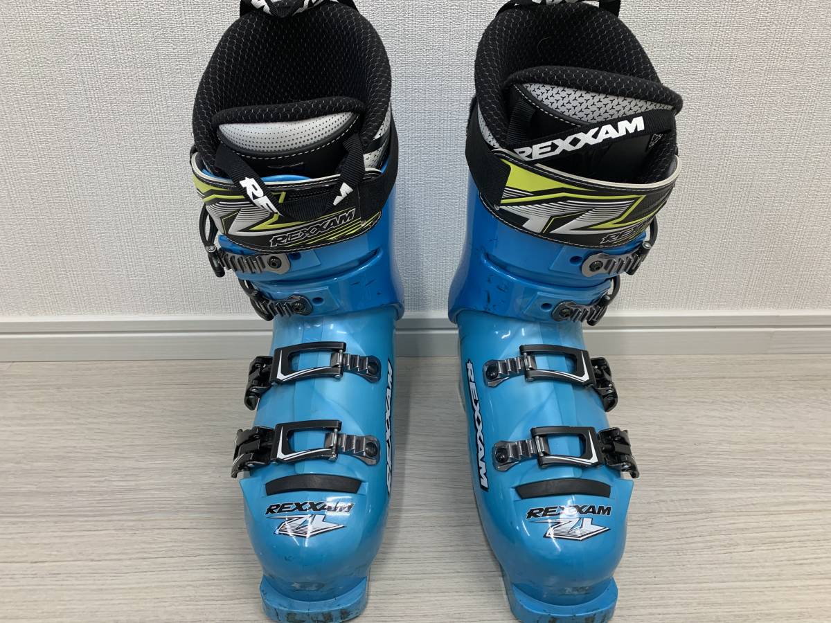 【美品】GEN FACTORY スキーブーツ 26.5cm REXXAM☆レクザムスキーブーツ2016-17 PowerREX M100 /26.0～26.5cm☆