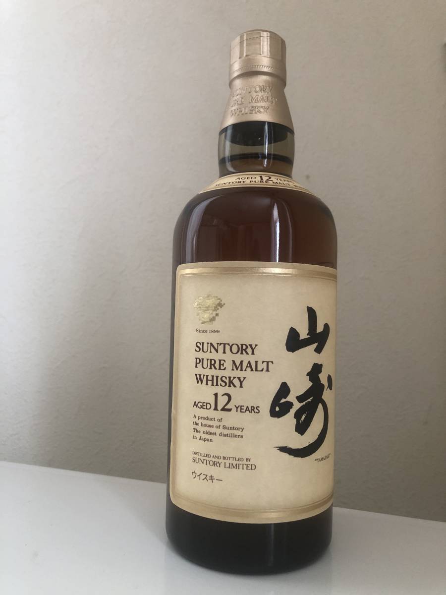  未開栓 箱無し サントリー ピュアモルトウイスキー 山崎 12年43％ 750ml 古酒 サントリー山崎12年(日本)｜売買されたオークション情報、yahooの商品情報をアーカイブ公開 - オークファン 日本