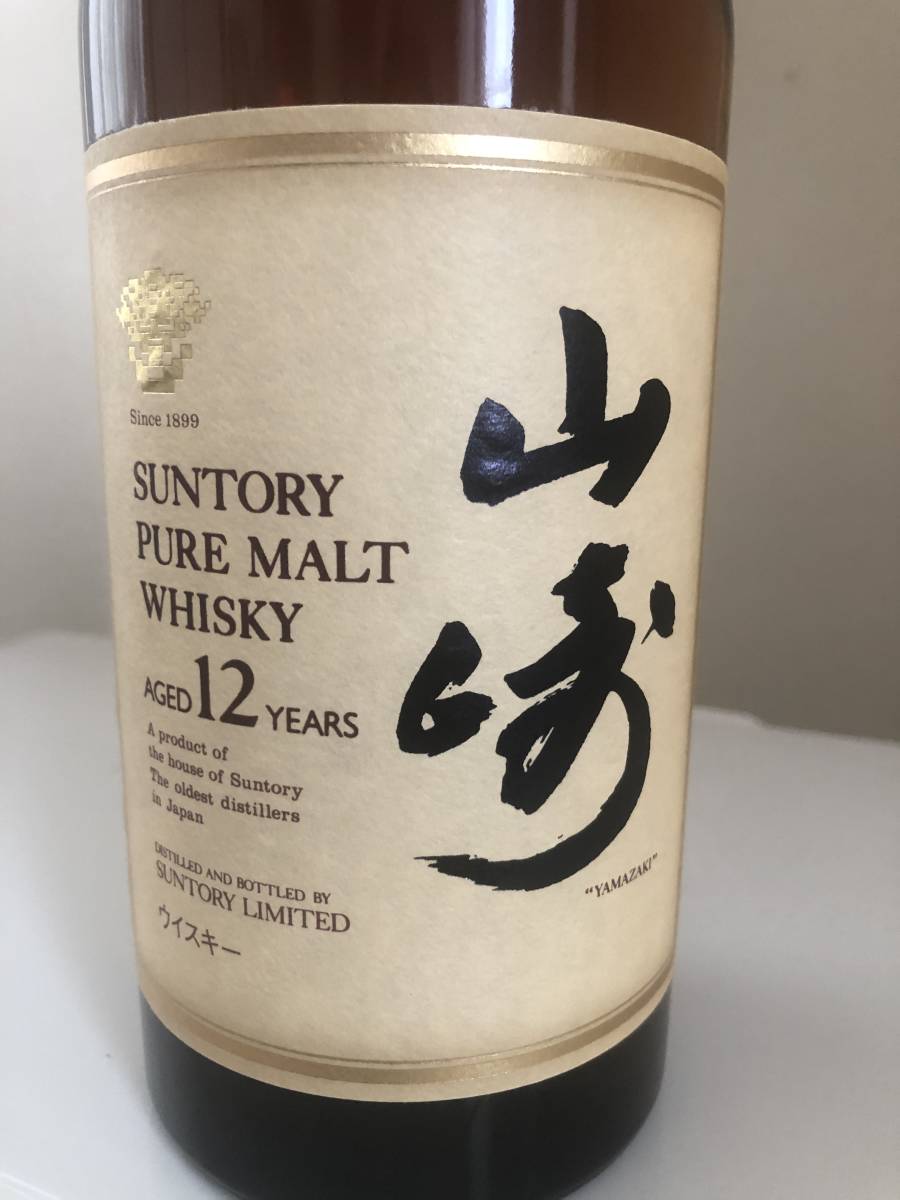 ▲未開栓 サントリー 山崎12年 ウイスキー ピュアモルト 750ml 43％ 未開栓 箱無し サントリー ピュアモルトウイスキー (山崎) 12年43