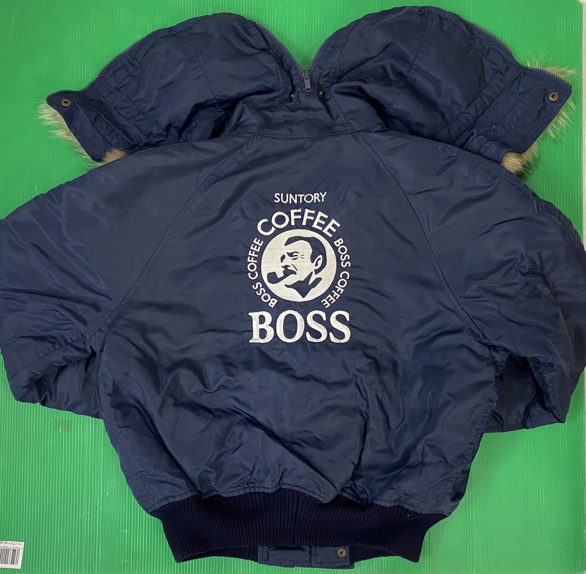 SUNTORY BOSSジャンLサイズ激レア希少品 レア SUNTORY BOSSジャン L 