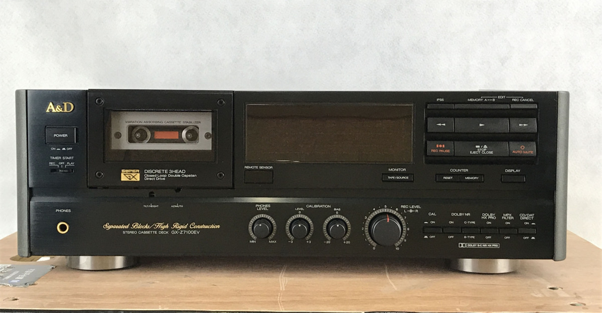 ☆ジャンク品☆カセットデッキ GX-Z7100EV A&D/AKAI カセットデッキ GX