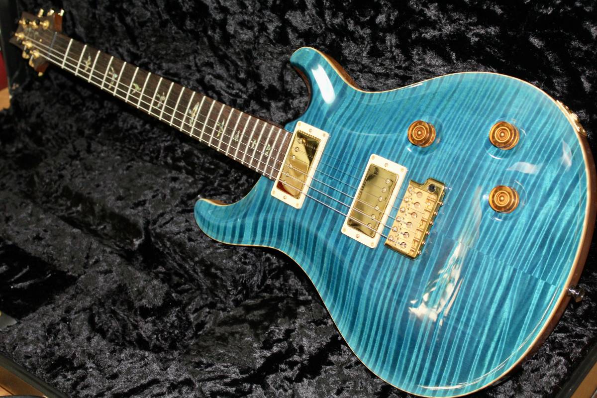 大人気，本物保証 2003 Paul Reed Smith PRS Custom 22 Artist Package Flame top Blue Matteo(PRS)｜売買されたオークション情報、yahooの商品情報をアーカイブ公開 - オークファン 本体