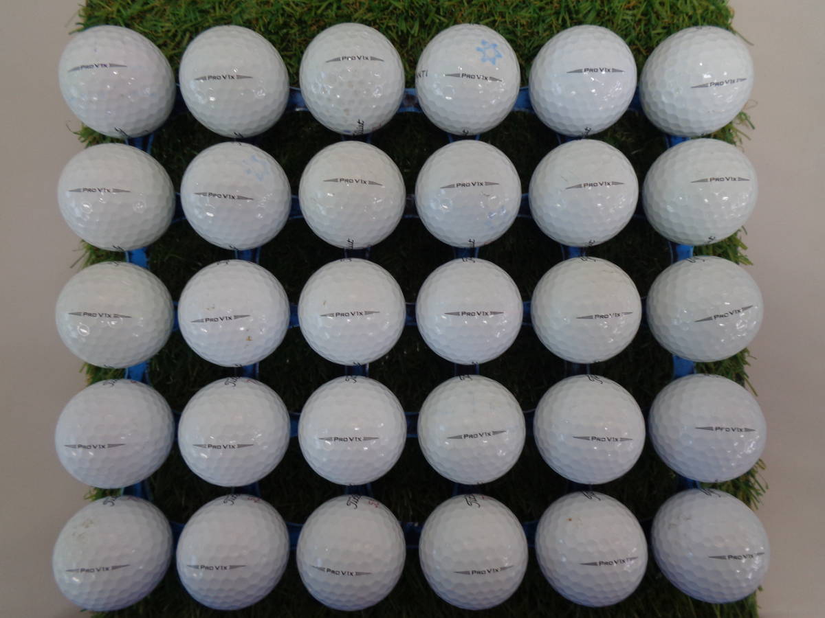 タイトリスト V1x PRO ホワイト Pro ロストボール | Titleist プロ ボール V1X 年代混合 V1 0 ゴルフボール (プロV1x