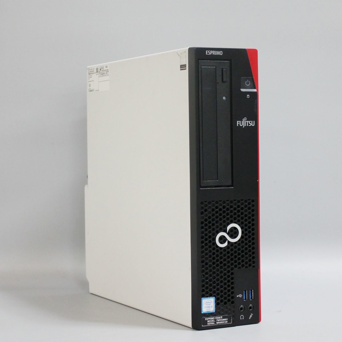 富士通 ESPRIMO D556/R (CPU:Core i3-6100/MEM:8GB/HDD:500GB/OS