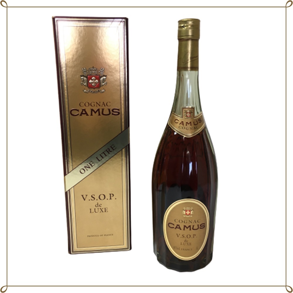 格安，100%新品 MH 未開栓 カミュ VSOP デラックス 1000ml 40% CAMUS ブランデー コニャック 1L(カミュ)｜売買されたオークション情報、yahooの商品情報をアーカイブ公開 - オークファン コニャック