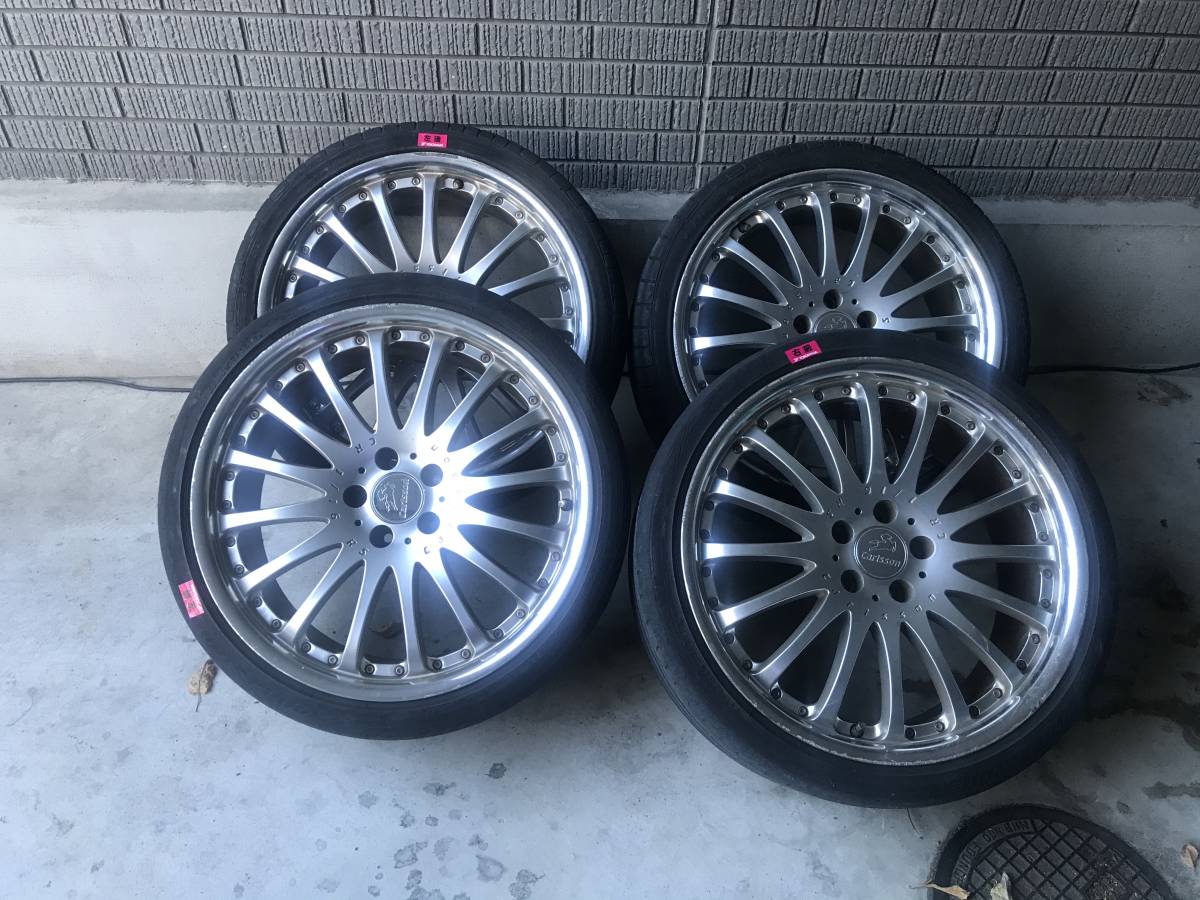RS CR 1⁄16 20インチ カールソン +40 8.5J Carlsson 114.3 4本