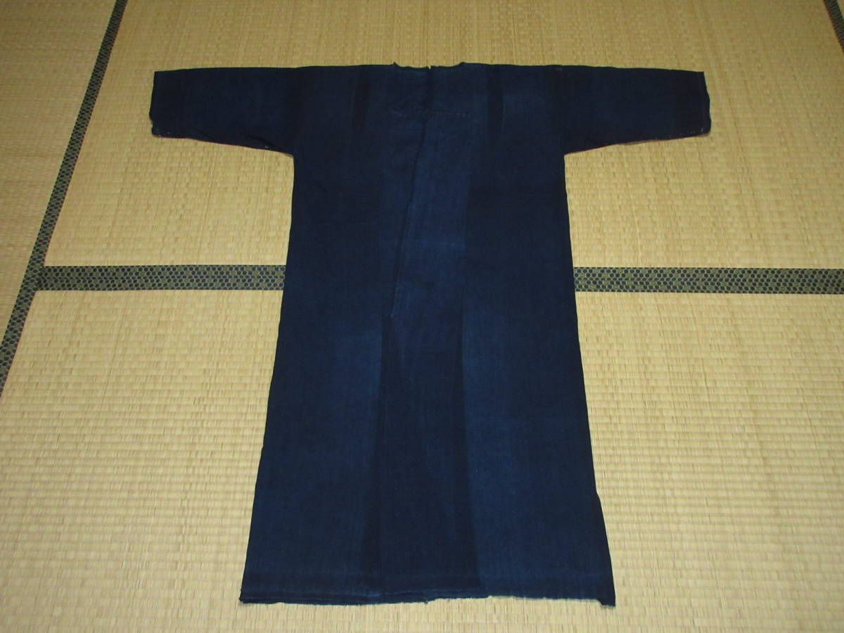 野良着 襤褸 Noragi 襤褸BORO 藍染 藍染手織木綿 木綿 長着 昔古布※