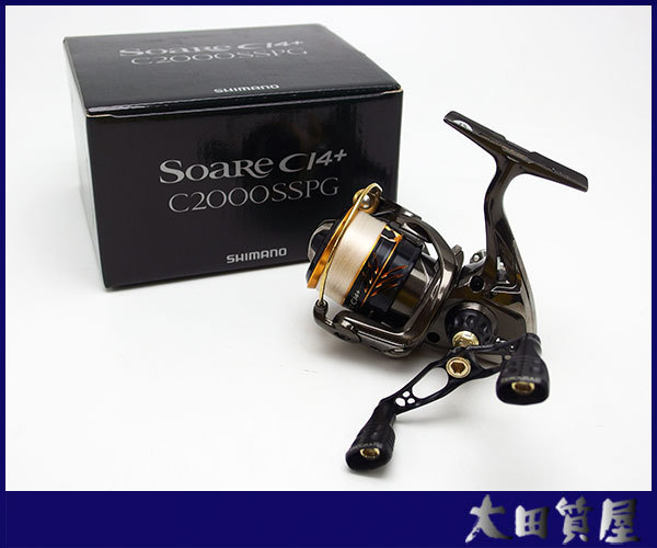 ☆質屋出品☆SHIMANO 17ソアレCI4+C2000SSPG THIRTY FOUR ZEROGRA