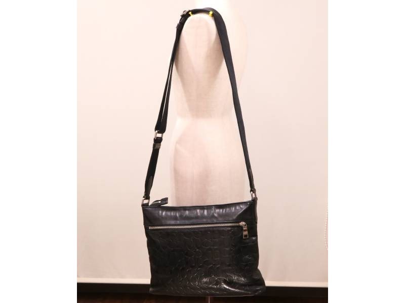 1円～コーチ Coach シグネチャー 型押しショルダーバッグ クロスボディ