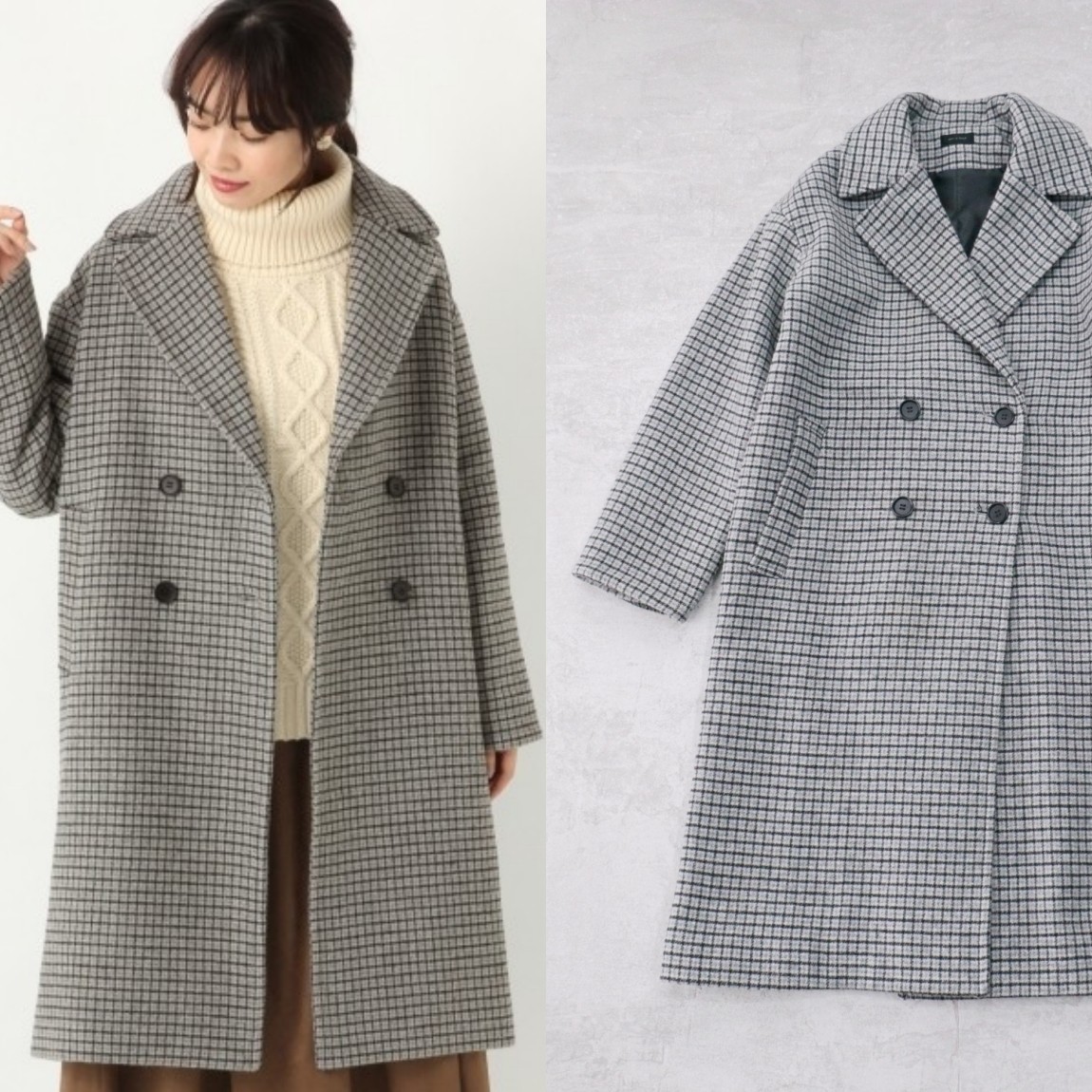 2万 Apart By Lowrys アパートバイローリーズ たっぷり身幅 チェック チェスターコートロング その他 売買されたオークション情報 Yahooの商品情報をアーカイブ公開 オークファン Aucfan Com