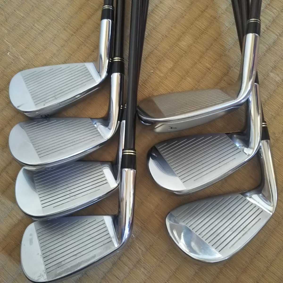 R9 テーラーメイド SUPERMAX アイアンセット SUPER MAX アイアン NSプロ 950GH 中古 TaylorMade Taylormade r9 - アイアンの通販 メンズゴルフ