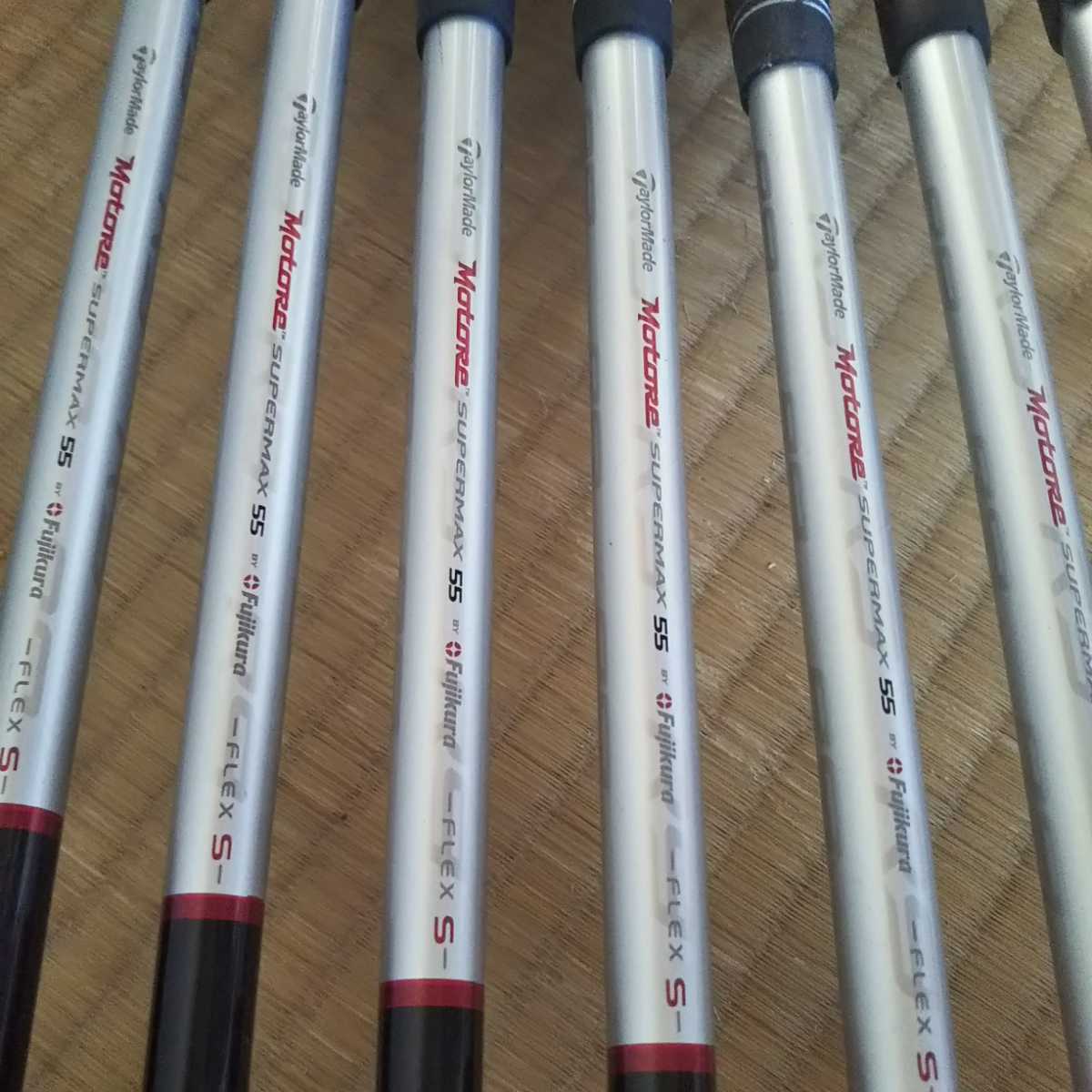 R9 テーラーメイド SUPERMAX アイアンセット SUPER MAX アイアン NSプロ 950GH 中古 TaylorMade Taylormade r9 - アイアンの通販 メンズゴルフ