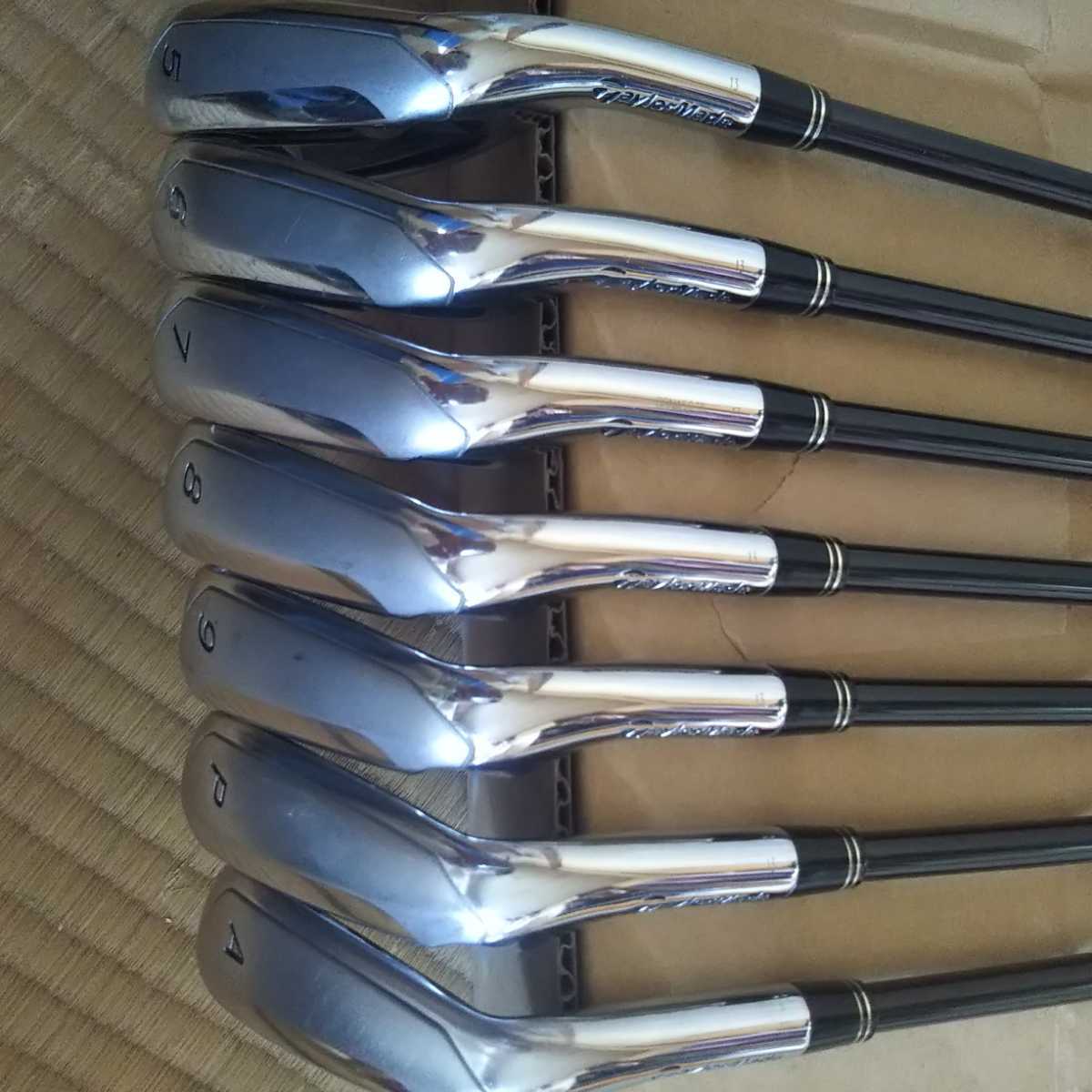 R9 テーラーメイド SUPERMAX アイアンセット SUPER MAX アイアン NSプロ 950GH 中古 TaylorMade Taylormade r9 - アイアンの通販 メンズゴルフ