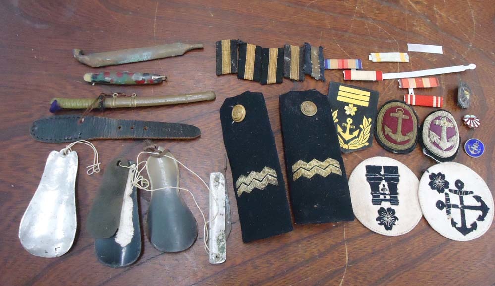 新作入荷，SALE レターパックプラス 旧日本軍 海軍 準士官 下士官階級章 ナイフ バッジなど(部隊章、階級章)｜売買されたオークション情報、yahooの商品情報をアーカイブ公開 - オークファン 部隊章、階級章