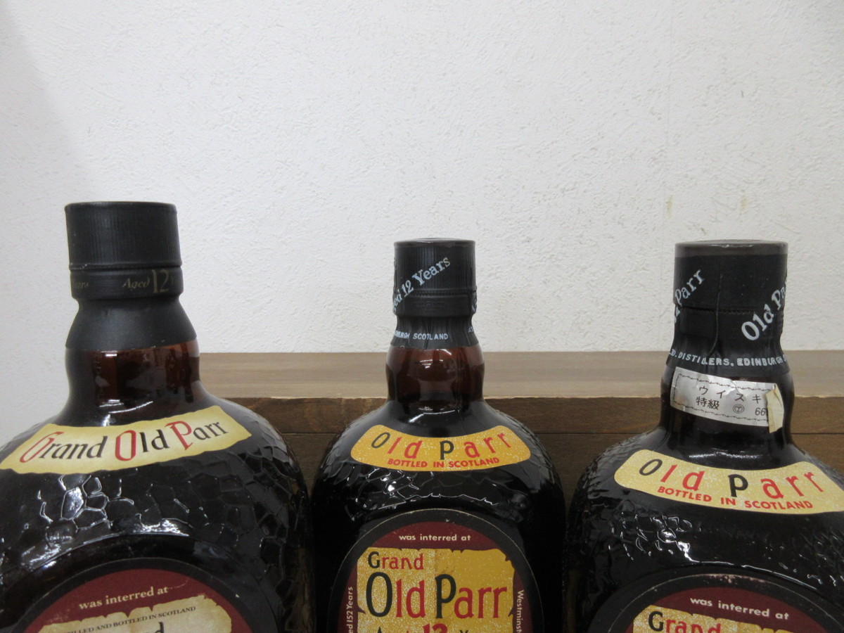 6本セット オールドパー Old Parr 750ml-1000ml 40% 43% スコッチ ウイスキー 未開栓 古酒 1円スタート/11-25-5 オールドパー 6本セット 750ml オールドパー12年未開栓 希少 長S